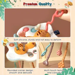 zuuluzrs Honeybee Montessori Sensory Toys for Babies Rattle-picture-28