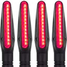 drivexpert Front, Rear LED Indicator Light for Universal For Bike Universal For Bike image 5