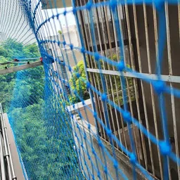 supreme 10FT X 5FT Nylon Balcony Net/Bird Net/Monkey Net/Child Protection Net Camping Net image 2