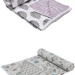 wonderlooks Floral Single AC Blanket for AC Room-picture-32