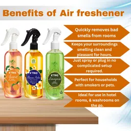 k'triq Apricot, Lemon grass, Nag Champa Spray image 2