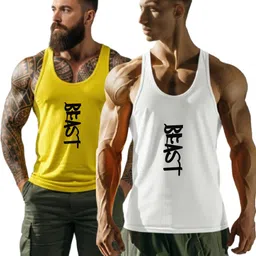 furrr GYM PRINTED VEST Men Vest image 3