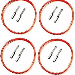 Nylon 4 Belt & 8 Carbon Set for Domestic Sewing Machine Motors 115 mm / 4.5 Inch Nylon Round Sewing Belt-image-13