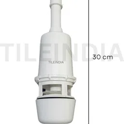 tileind PVC Siphon Flush Tank (White), Pvc,Plastic Flushing Cistern Accessories (White) Flush Tank Lever image 5