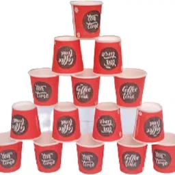 pagal mindset Pack of 100 Paper Disposal Paper Coffee & Tea Cups image 2