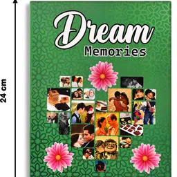 sehaz artworks GreenDreamMemories Photo Album for Anniversary|Travelling|Baby Shower|Birthday Album image 2