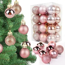 Christmas Tree Decoration Balls Ornaments Balls Pack of 24-image-24