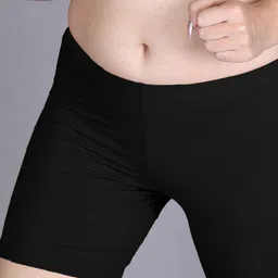 lyra Pack of 2 Solid Women Multicolor Cycling Shorts image 4