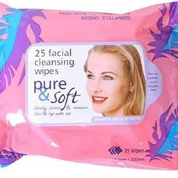 glamezone Soft Facial Face Skin Cleaning Wet Tissue Wipes-picture-16