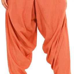 skandas trendz Cotton Blend Solid Patiala image 4
