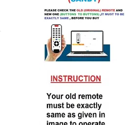 SANDYYHUB COMPATIBLE FOR ACER LED TV (WITHOUT VOICE) Remote Controller image 4