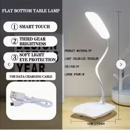 sansyskool Study Lamp Rechargeable White, , with best Study Lamp image 3