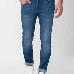 spykar Men Regular Mid Rise Blue Jeans-picture-18
