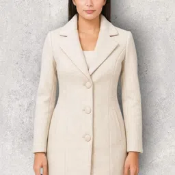 pepzoo Women Solid Double Breasted Casual Blazer-picture-36