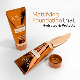 mila beauté Long Wear Weightless Foundation Flawless Matte Finish With SPF15, Foundation image 2