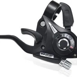 fitxcel Bicycle Brake Levers Shifter 3x7 21 Speed Shifter with Gear Indicator Cable Bicycle Brake Disk image 4