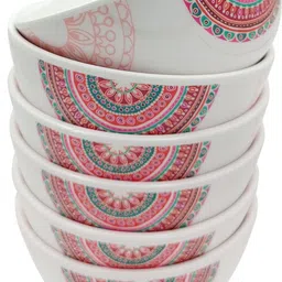 Melamine Vegetable Bowl Food Grade Melamine| Bowl Set (3.5 inches) – Festive | Tableware, Glazed finish-image-57