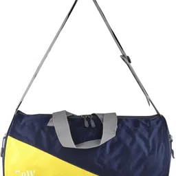 12 L Gym Duffel Bag - Gymbag,blueyellow,duffle bag,small travel bag - Blue, Yellow-image-1