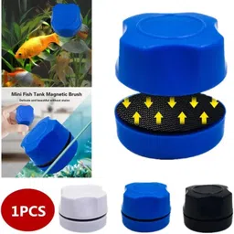 vayinato Mini Magnetic Fish Tank Algae Glass Cleaner Scrubber (Color May Vary) Aquarium Tool image 3