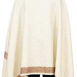 Kashmiri Thead Wool Self Design Men Shawl-picture-15