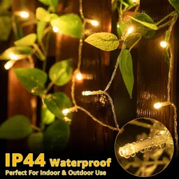 kubert jambor 38 LEDs 30 m White Steady String Rice Lights image 2