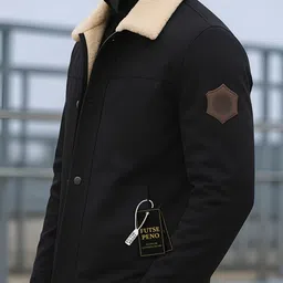 futse peno Men Printed Casual Jacket image 2