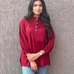 da vastraagaar Formal Regular Sleeves Solid Women White Top-picture-28