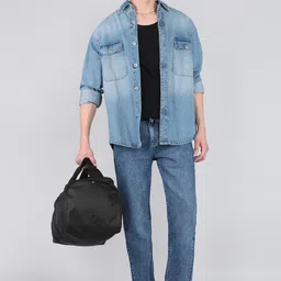 integriti Men Straight Fit Mid Rise Light Blue Jeans image 2