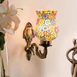 decorativeray Elona Red Metal Wall Sconces-picture-0