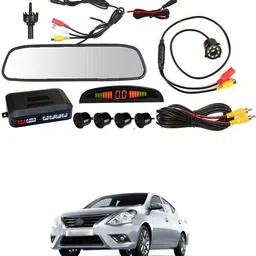 gonama LCD 4.3 Screen 4pc Car Parking Sensor Monitor Kit With Reverse Camera Sg186 LCD 4.3 Screen 4pc Car Parking Sensor Monitor Kit With Reverse Camera Sg186 Parking Sensor image 1