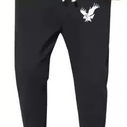 roopmishree Pack of 2 Men Solid Black Track Pants image 4