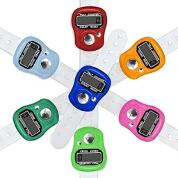 evaaenterprises Multicolor finger tally counter Digital Tally Counter-picture-20