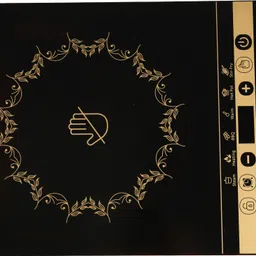 tefnut 1600 W Induction Cooktop Touch Panel image 4