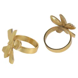 amaya decors Fork-Knife-Spoon Napkin RIng Set of 6 image 4