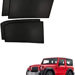 kozdiko Side Window Sun Shade For Mahindra Thar-picture-17