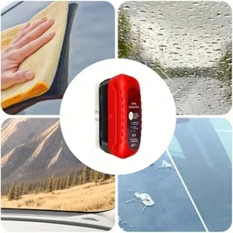lahana Car Glass Oil Film Remover|Automotive Oil Film Cleaning Brush Solid Handheld Vehicle Glass Cleaner image 5