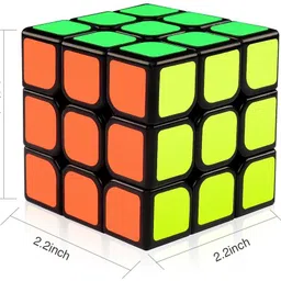 agami 3x3 MOYU Mofang Jiaoshi Black and White High Speed Cube image 2