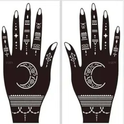 vmens99 Mehndi Stencil Set for Women & Girls | Reusable Bridal & Festival Mehndi M_F277 Hand Mehndi Stencil Stencil-picture-35