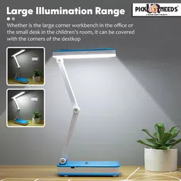 make ur wish Solar Rechargeable 36 SMD LED Adjustable Table Lamp With Mobile Charging 4 hrs Torch Emergency Light image 4