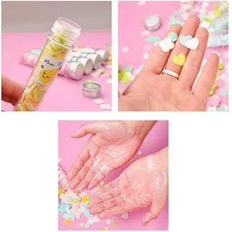 eiliaz Designer Paper Soap Tube Shape Bottle Paper Soap 4 IN PACK image 3