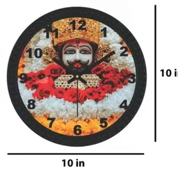 radhika craft Analog 25.4 cm X 25.4 cm Wall Clock image 2