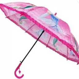 green bird Cartoon Print Automatic Open Kids Umbrella for Boys and Girls (k32) Umbrella image 4