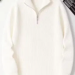 rufica Men Full Sleeve Solid Sweatshirt image 4