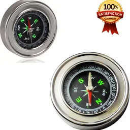 glory Stainless steel Hand compass for travelers and Esports Magnetic Compass image 3