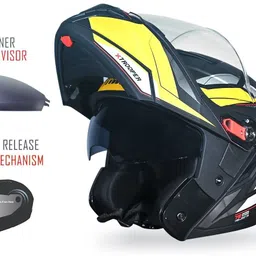 studds Trooper D2 Motorbike Helmet image 3