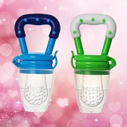 bzilo Pack of 2 Teether and Feeder/multicolor/Baby Product Teether and Feeder M_22 Feeder-picture-28