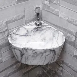 active overseas Washbasin Corner Sink Corner Basin image 2