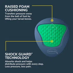 dr. scholl's Pain Relief Orthotics For Ball Of Foot Pain, 1 Pair - One Size Fits All Form Ball of Foot Regular Shoe Insole image 4