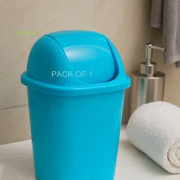 cabty MINI DUSTBIN BLUEiy Plastic Dustbin-picture-14