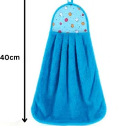 dreamkart Microfibre Wash Basin Towel and Kitchen Napkins (Set of 2) Multicolor Cloth Napkins image 4